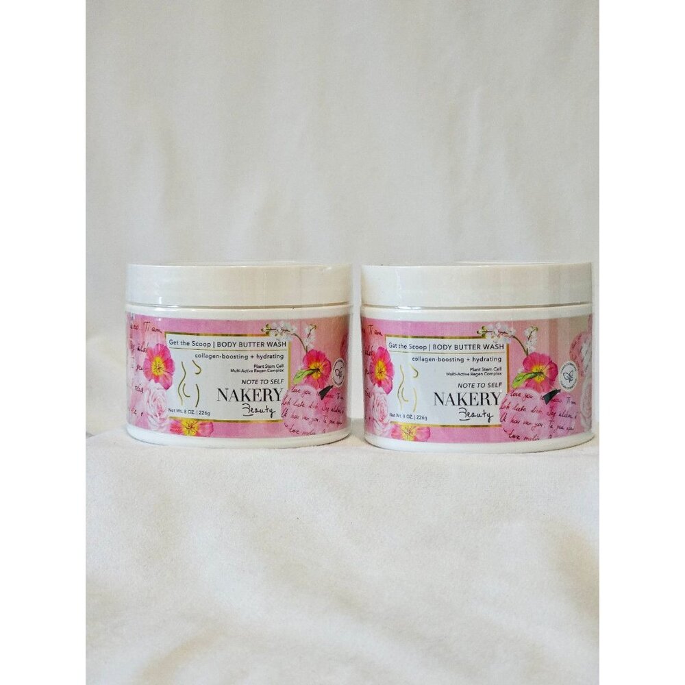 Nakery Beauty Body Butter Wash bundle of 2